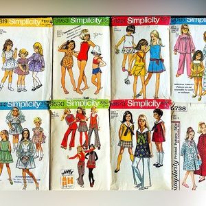 Lot Vintage 60’s/70’s Sewing Patterns